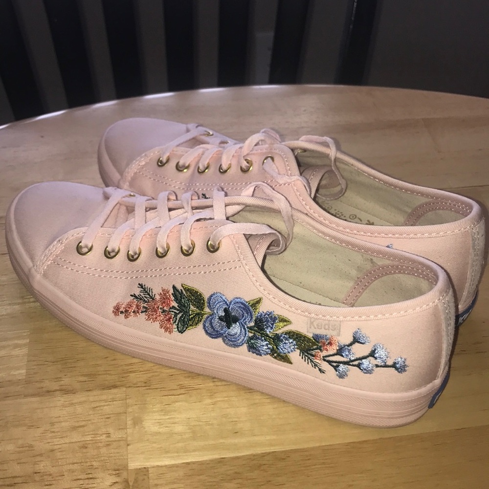 Keds x Rifle Paper Co Embroidered Herb Garden